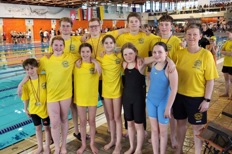 Wettkampfmannschaft begeistert in Heidenheim